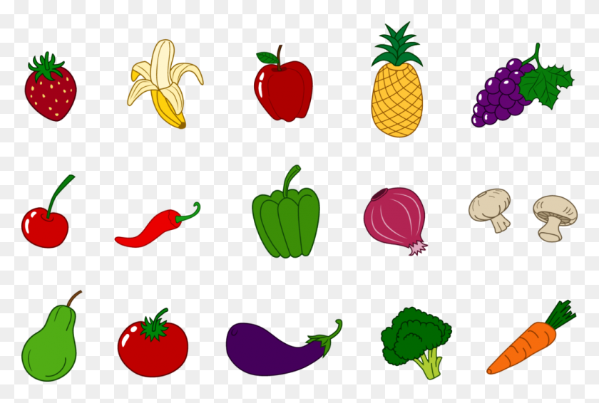 1024x665 Fruta Vegetal Clipart - Fruit Of The Spirit Clipart
