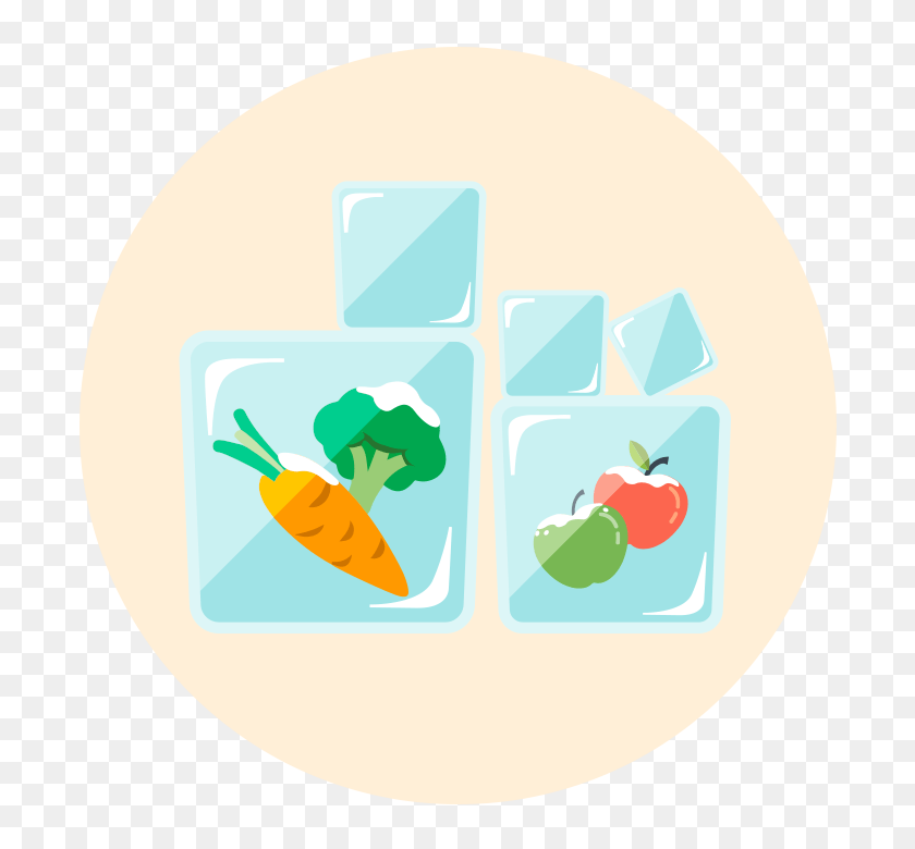 720x720 Fruits And Veggies - Refreshments Clipart