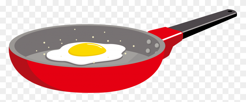 2711x1000 Frying Clipart - Skillet Clipart