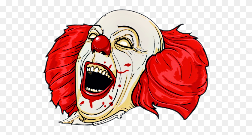 556x391 Ftescaryclowns It Itmovie Itclown Scaryclown Clown Cree - Scary Clown PNG