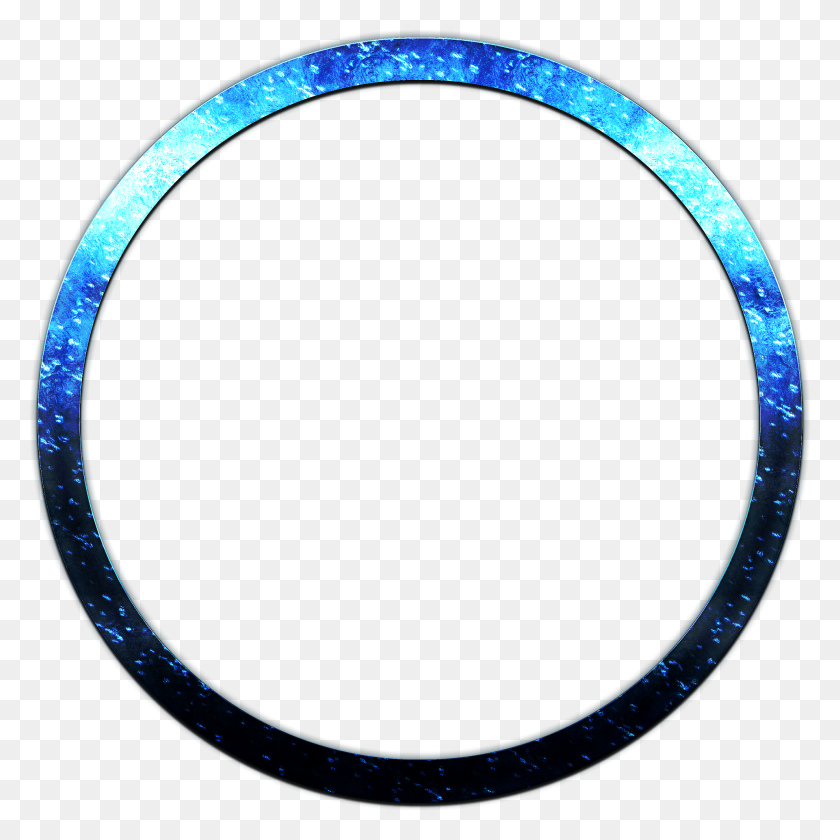 1920x1920 Ftestickers Blue Oval Frame - Oval Frame PNG