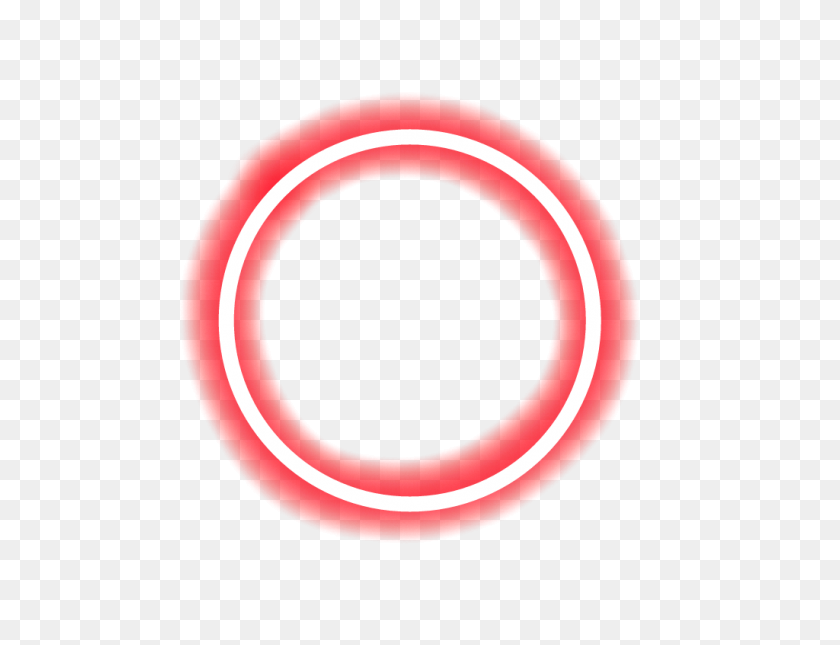 1024x768 Ftestickers Circle Glow Madewith - Red Glow PNG