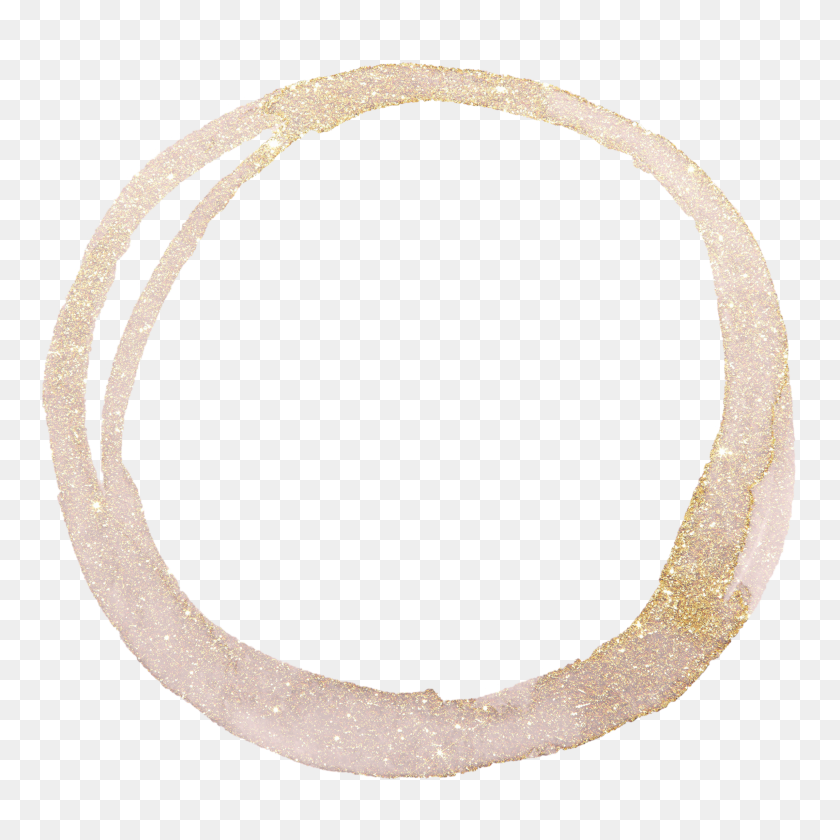 2289x2289 Ftestickers Circle Paper Texture Golddust - Paper Texture PNG