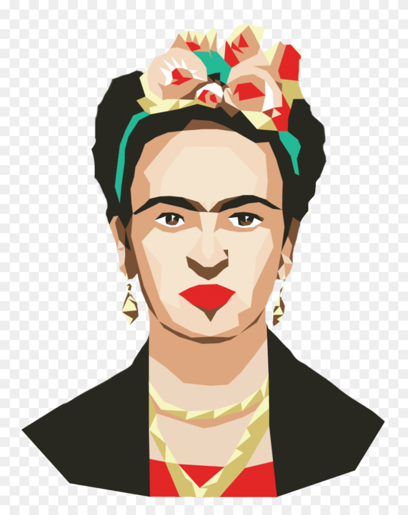 931x1194 Ftestickers Frida Kahlo Fridakahlo Freetoedit - Frida Kahlo Clipart