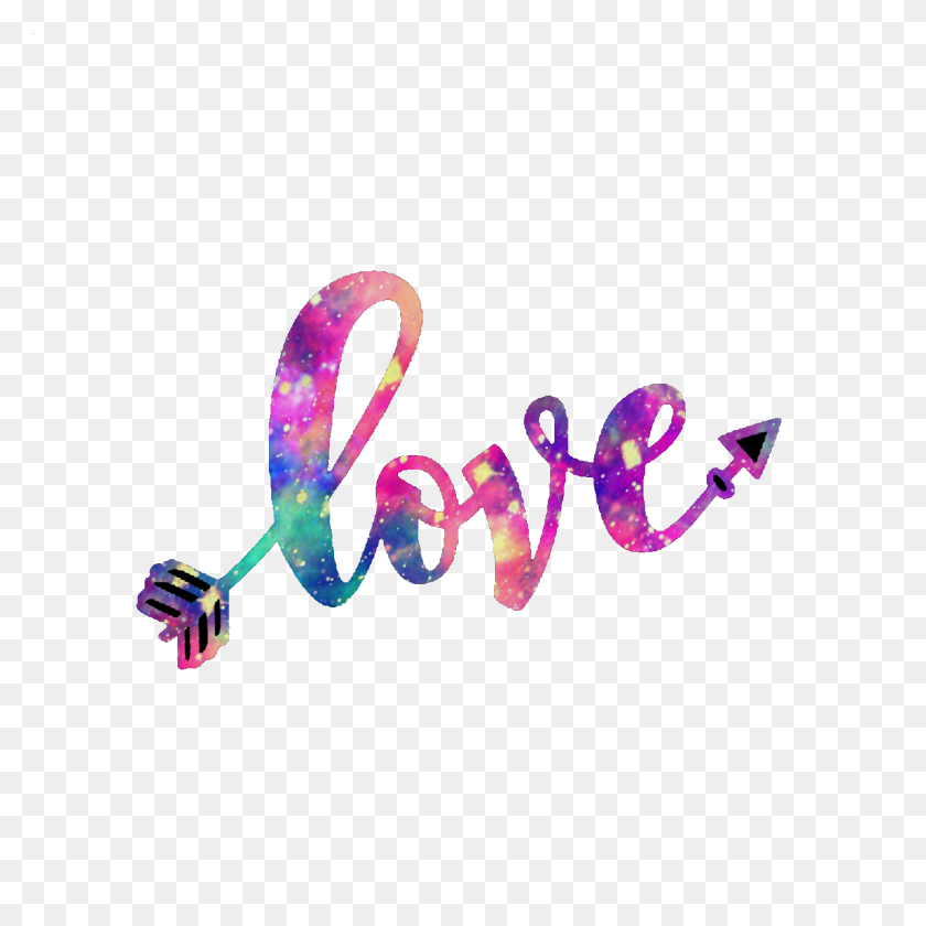 1440x1440 Ftestickers Love Arrows Colorful Pretty Cute Girly Png - Girly PNG