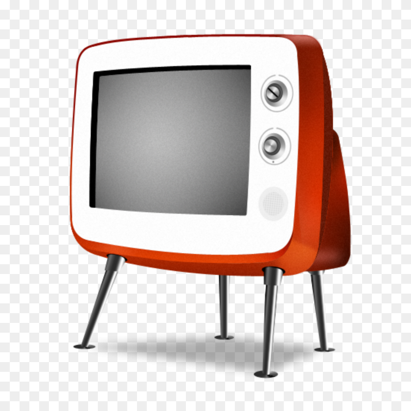 2289x2289 Ftestickers Television Tv Retro Vintage Red - Vintage Tv PNG
