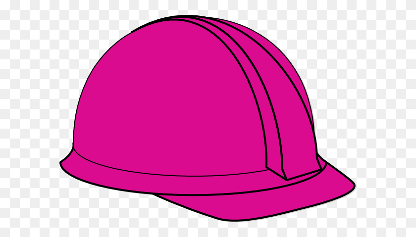 600x419 Fuchsia Hard Hat Clip Art - Soldier Helmet Clipart