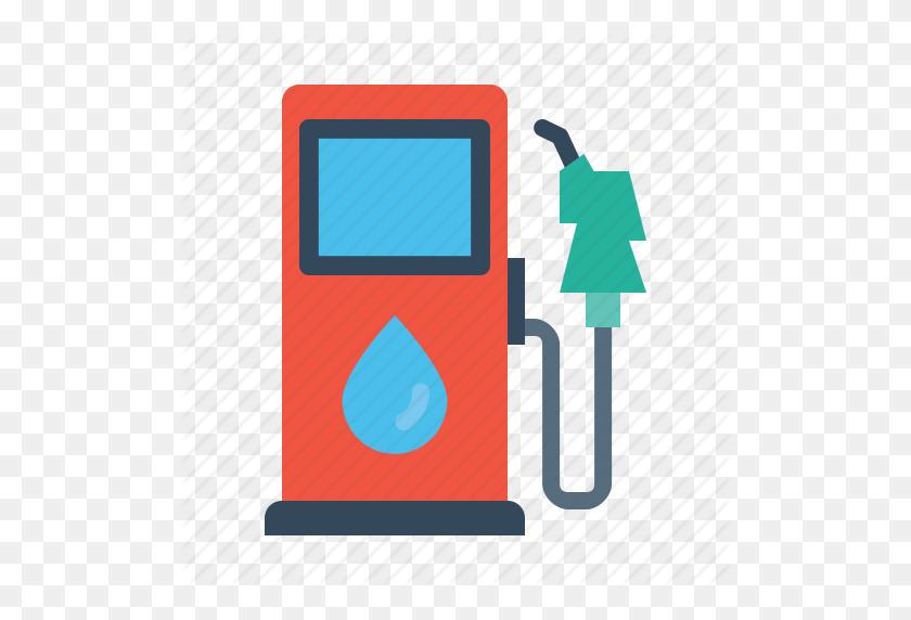 512x512 Combustible, Gas, Gasolina, Gasolina, Bomba, Icono De La Estación - Clipart De Gasolina