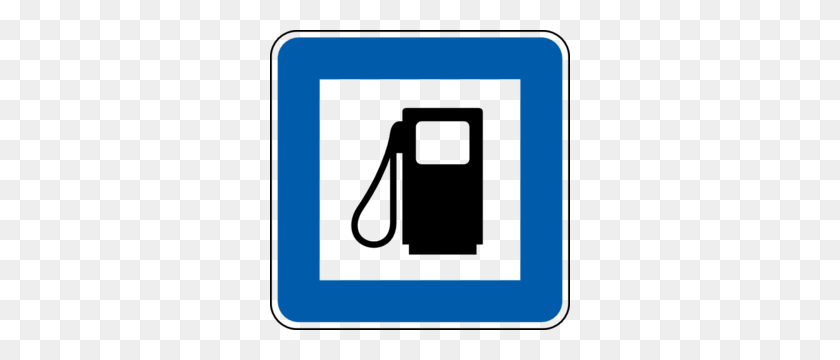 300x300 Fuel Pump Sign Clip Art - Gas Station Clipart