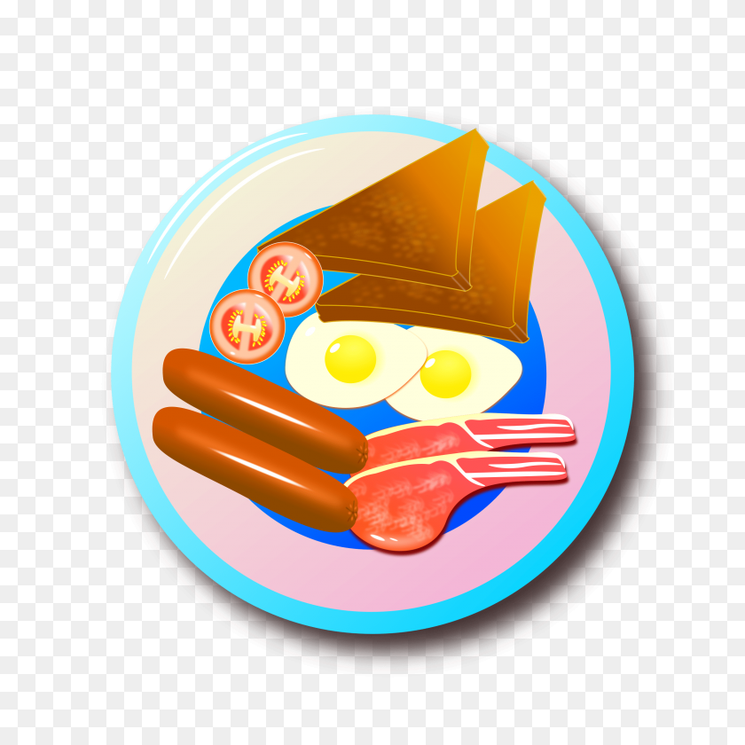 2400x2400 Full Breakfast Clip Art - Breakfast Pictures Clip Art