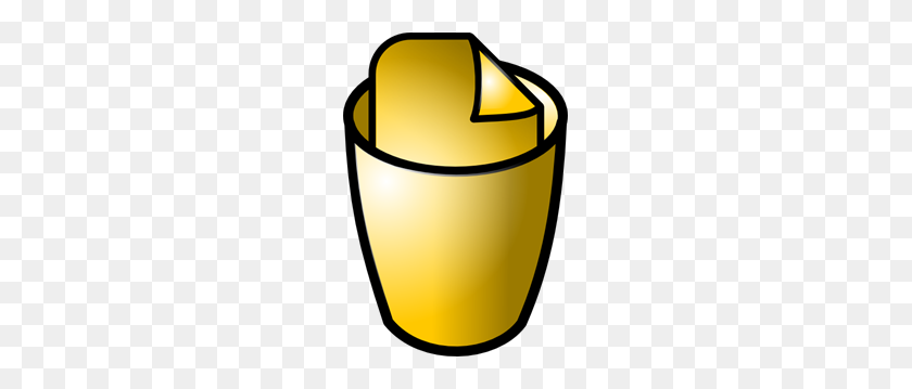 207x299 Full Garbage Can Clipart Png For Web - Garbage PNG