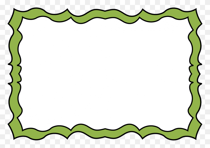 964x662 Fun Frame Clipart Png - Bamboo Frame Clipart