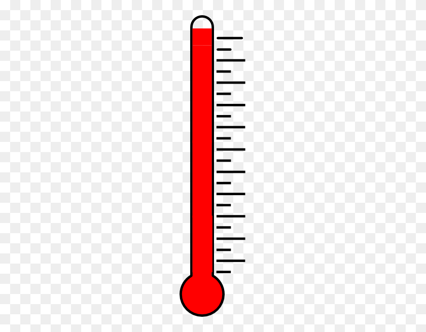 132x595 Fundraising Thermometer Clip Art - Thermometer Clipart PNG