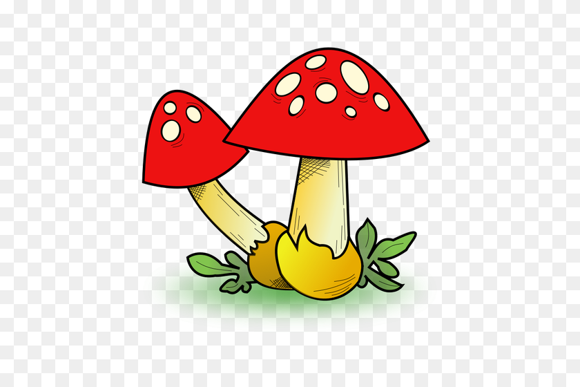 500x500 Fungal Forest - Forest Friends Clipart