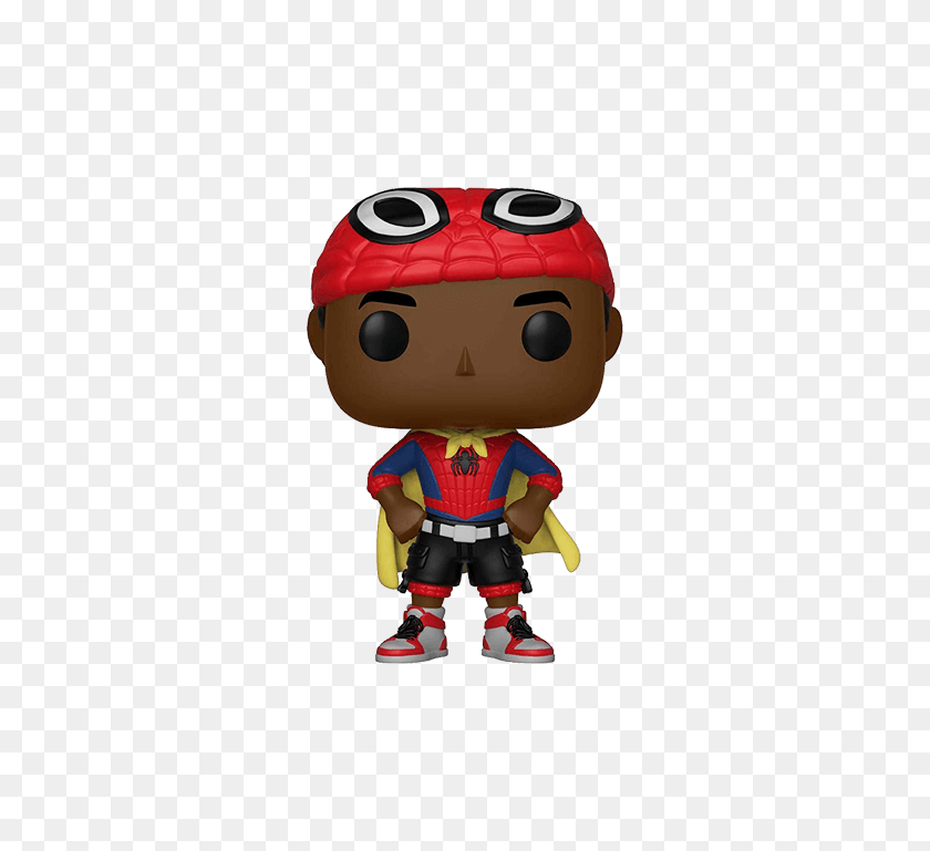 709x709 Funko Pop! Animated Spider Man - Miles Morales PNG