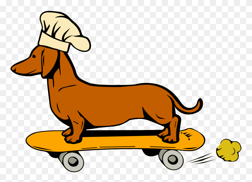 1585x1110 Funky Dog Catering San Jose Bay Area Catering - Dachshund PNG