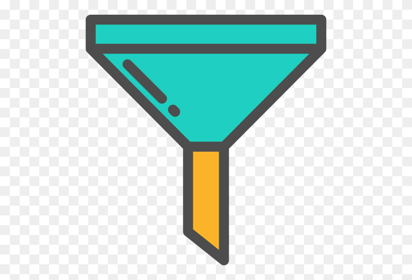 512x512 Funnel Filter Png Icon - Filter PNG