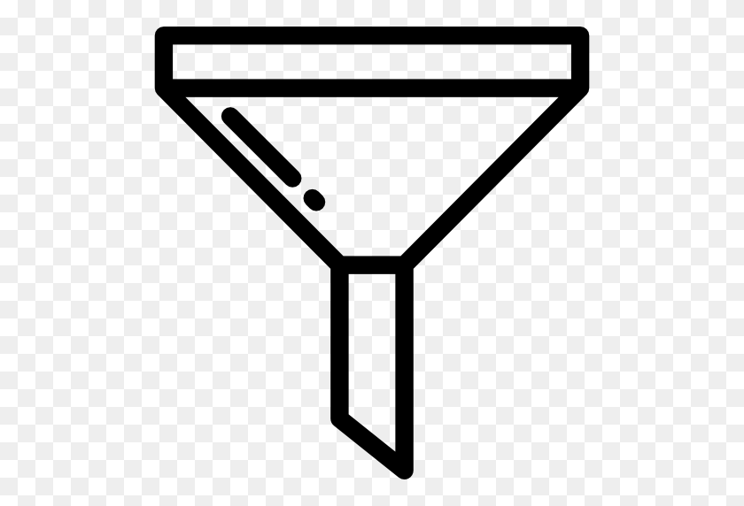 512x512 Funnel Icon - Filter PNG