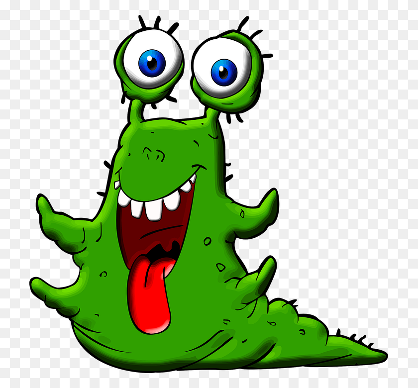721x720 Funnet Google Fra Monster Cute - Slug Clipart