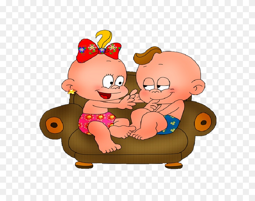 Funny Baby Boy And Girl Playing Clip Art Images All Cartoon Baby