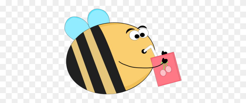 400x294 Смешные Пчелы Пить Сок Коробка Картинки - Коробка Сока Клипарт