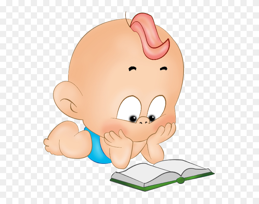 600x600 Funny Cartoon Baby Boy Clipart - Clever Clipart