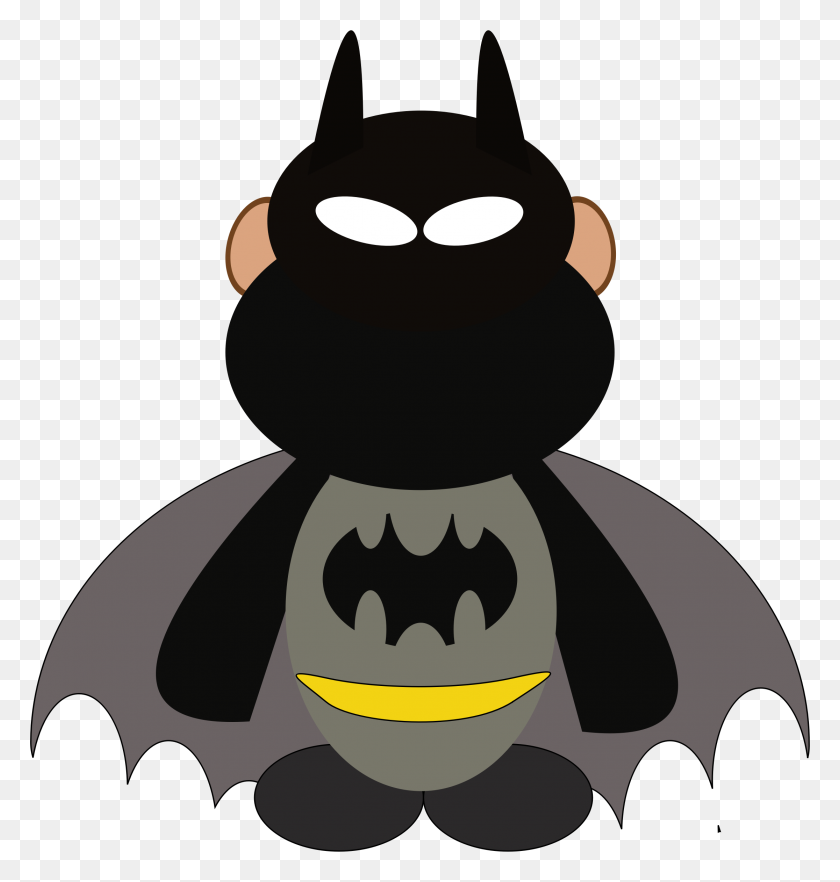 2231x2352 Funny Clipart Batman - Batman Clipart