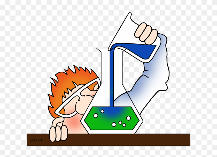 648x547 Funny Clipart Chemistry - Laboratory Equipment Clipart