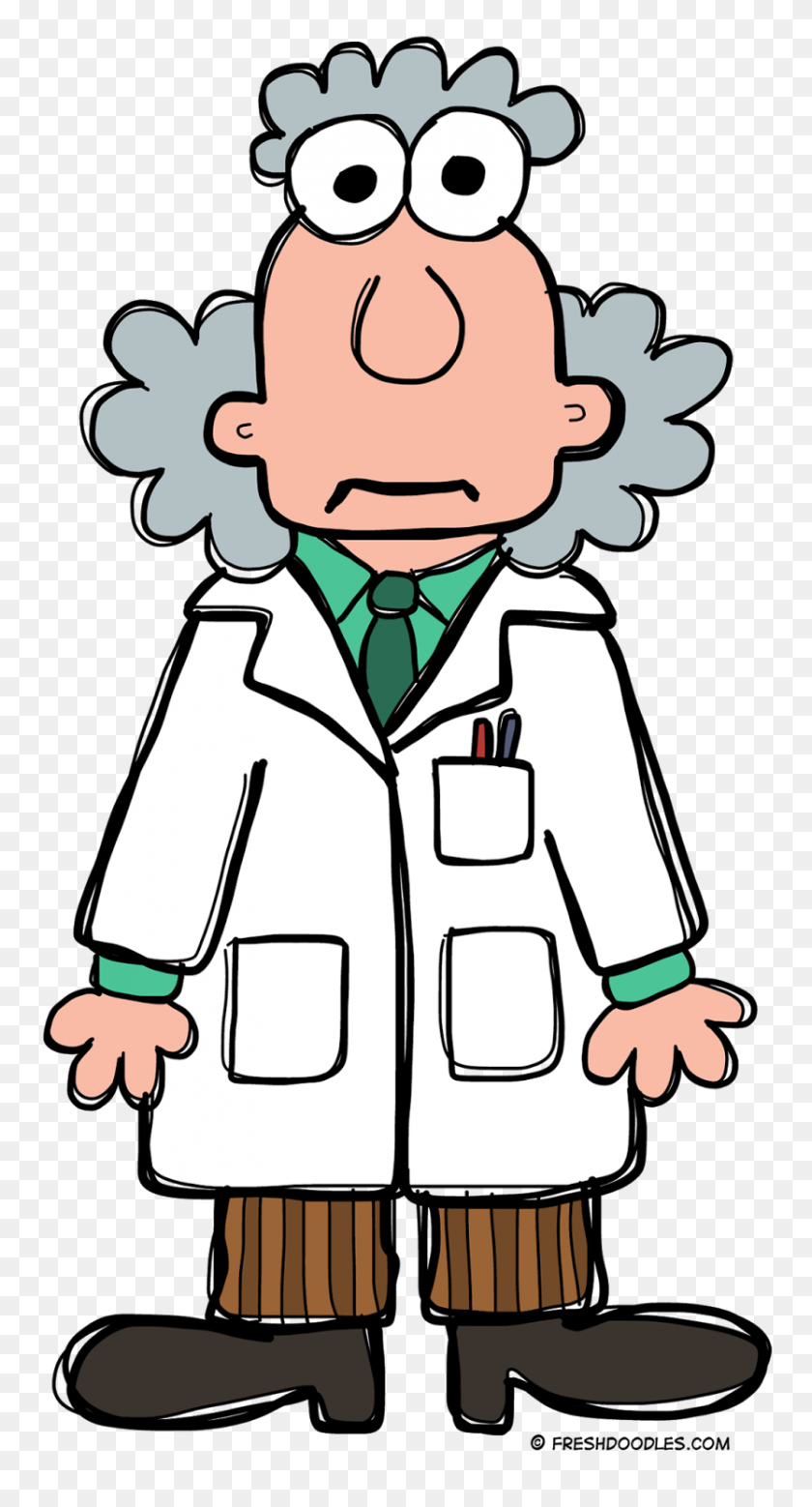 833x1600 Funny Clipart Scientist - Stress Clipart Free