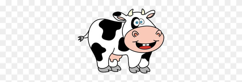 300x226 Funny Cow Cow Clipart Cow - Cute Cow Clipart