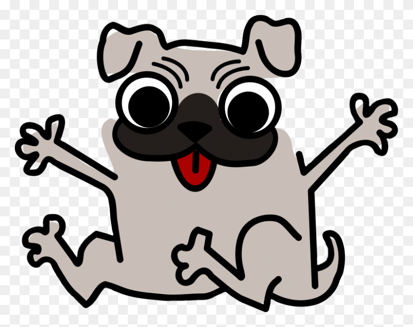 800x621 Funny Dog Clipart - Angry Dog Clipart