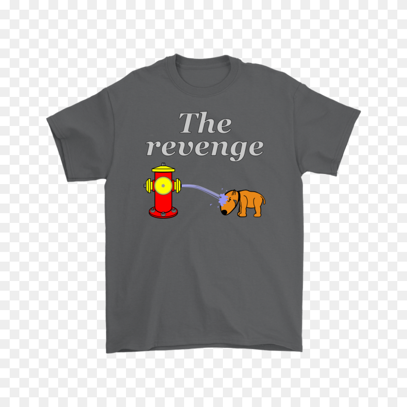 1024x1024 Funny Dog Fire Hydrant Gets Its Revenge Gag Gift Mens T Shirt - Funny Dog PNG