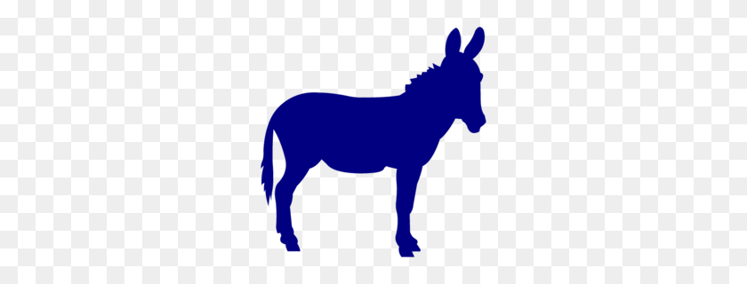 260x260 Funny Donkey Clipart - Democrat Donkey PNG