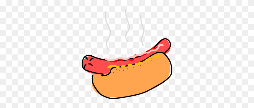 300x297 Funny Hot Dog Clipart - Hot Dog Stand Clipart