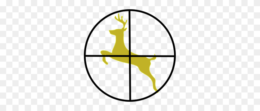 297x300 Funny Hunting Cliparts - Hunting Bow Clipart
