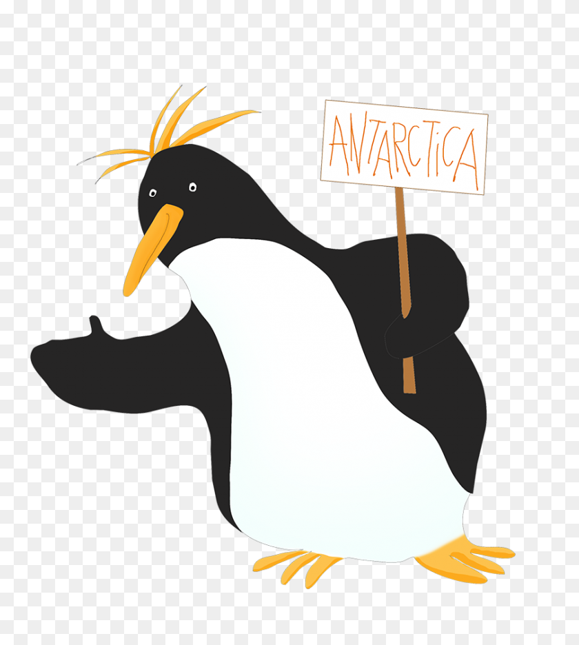 841x945 Funny Penguin Clip Art - Snowstorm Clipart