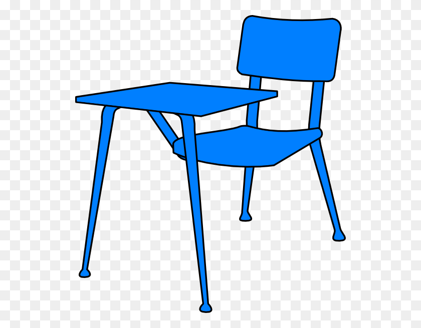 540x595 Furniture Clipart School Desk - Office Chair Clipart