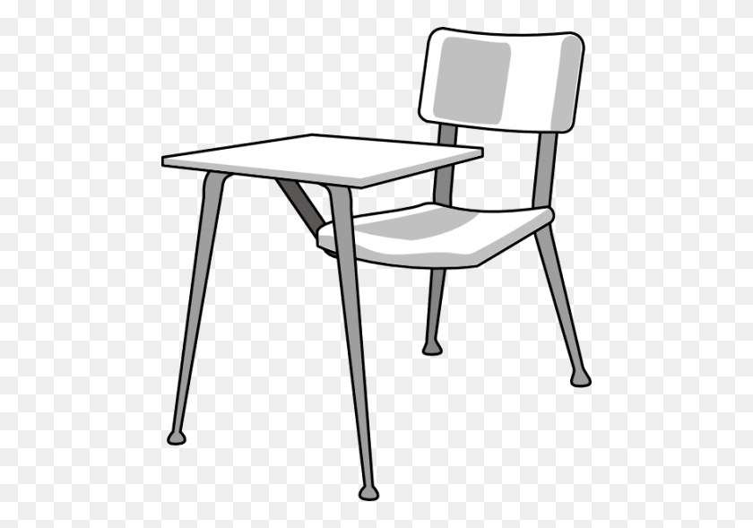 480x529 Furniture School Desk Png - School Desk PNG