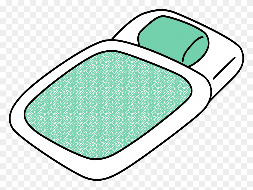 2400x1756 Futon Bed Vector Clipart Image - Thimble Clipart