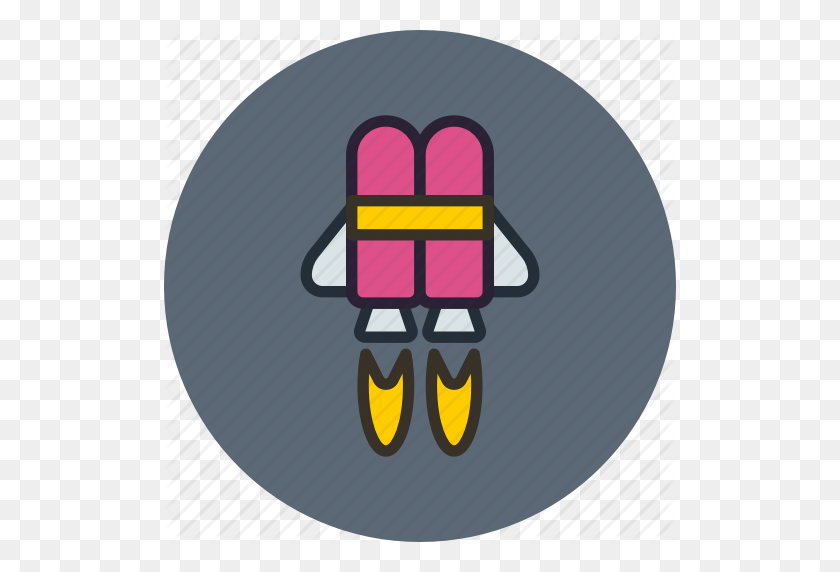 512x512 Future, Game, Jetpack, Space Icon - Jetpack PNG