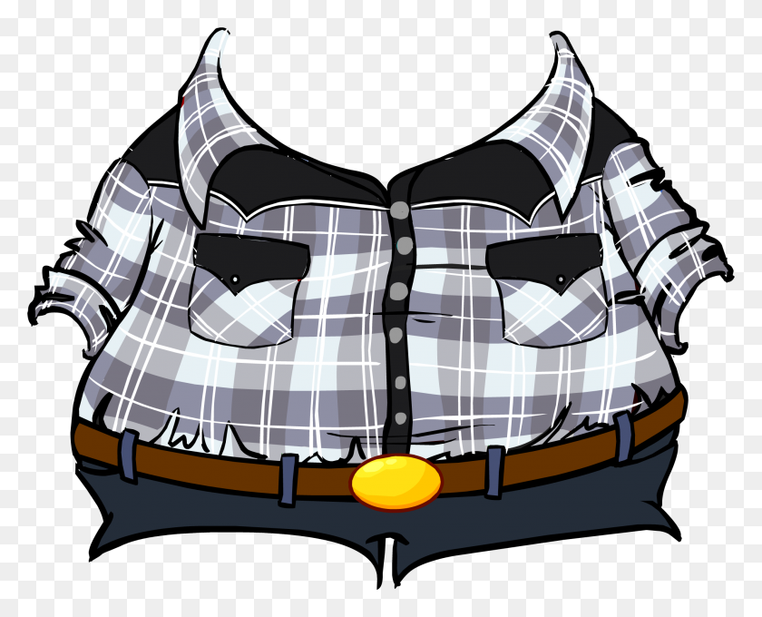 2048x1629 G Billy Plaid Shirt And Jeans Club Penguin Rewritten Wiki - Plaid Shirt Clipart