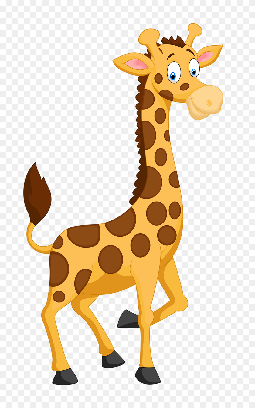 720x1280 G Jirafa, Animales, Clipart - Cute Giraffe Clipart