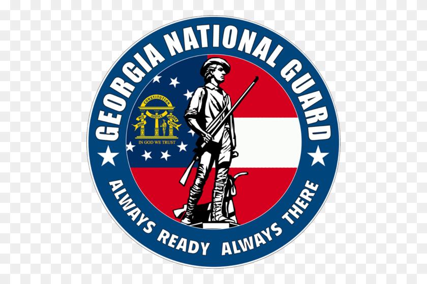 500x500 Ga National Guard - Georgia Logo PNG