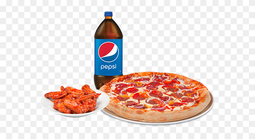 640x400 Gabriel Pizza - Pizza De Pepperoni Png