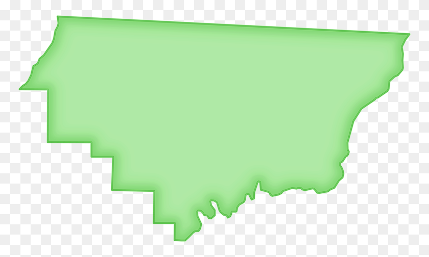 768x444 Gadsden Abstract Style Maps - Green Glow PNG