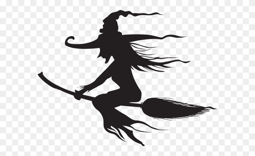 600x455 Gallery - Witch Silhouette PNG