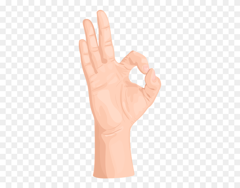 298x600 Gallery - Ok Hand Sign PNG