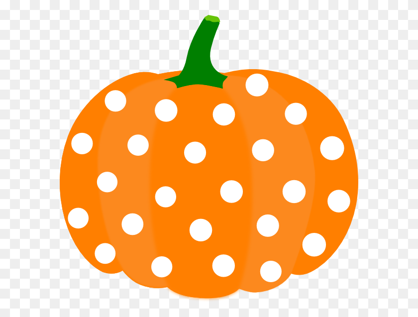 600x577 Gallery For Gt Colorful Dot Clipart Clipart Clip - Fancy Pumpkin Clipart