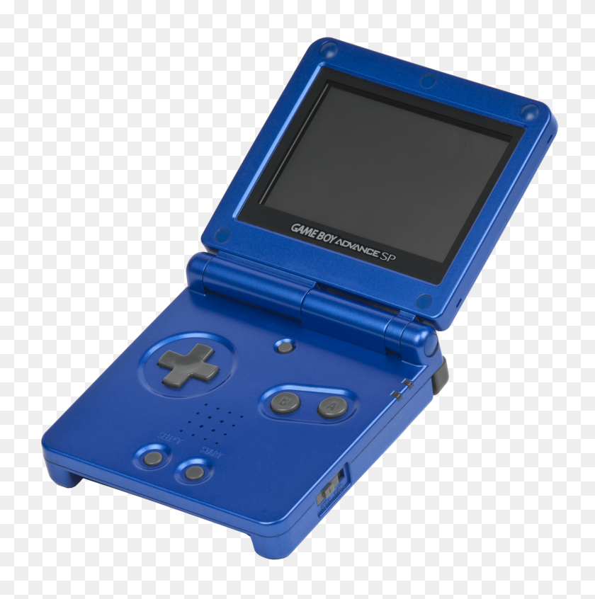 2560x2580 Game Boy Advance Sp Синий - Gameboy Png