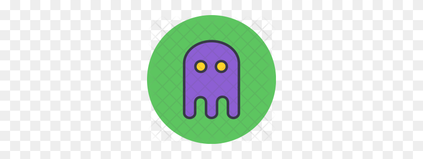256x256 Game, Character, Computer, Pacman, Ghost, Fun, Entertainment Icon - Pacman Ghost PNG